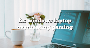 fix windows laptop overheating gaming