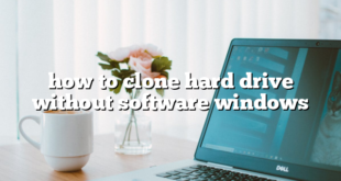 how to clone hard drive without software windows