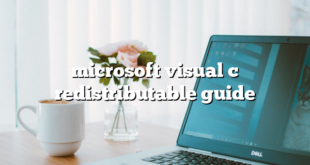 microsoft visual c redistributable guide